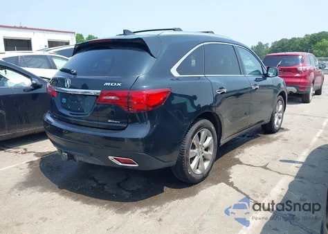 2014 Acura Mdx Advance Pkg W/Entertainment Pkg из США, поврежденный, VIN 5FRYD4H84EB032918